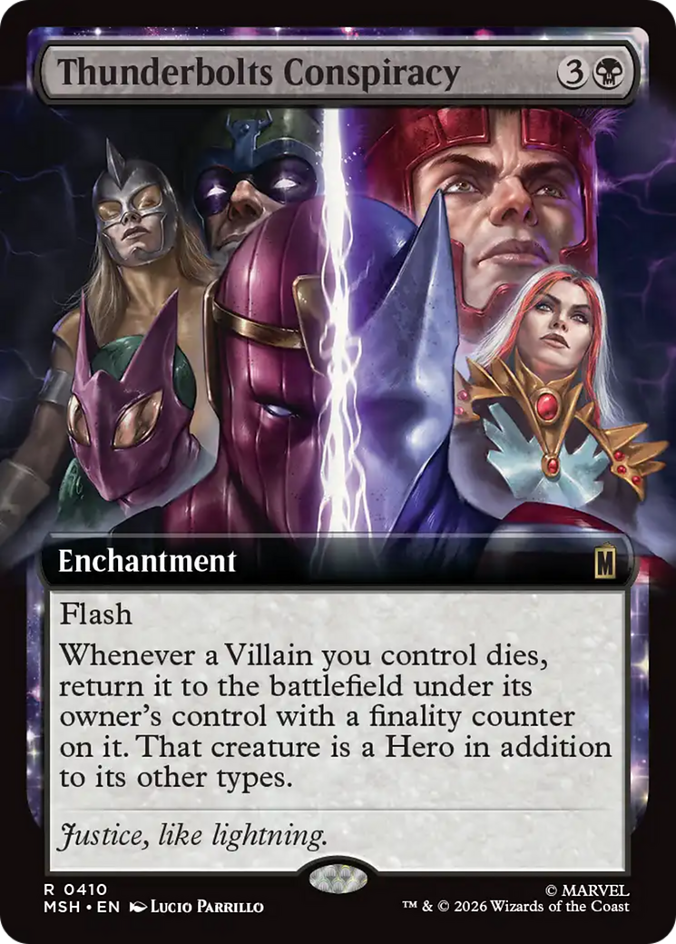 Thunderbolts Conspiracy (Extended Art) [Marvel Super Heroes] | Jack's On Queen