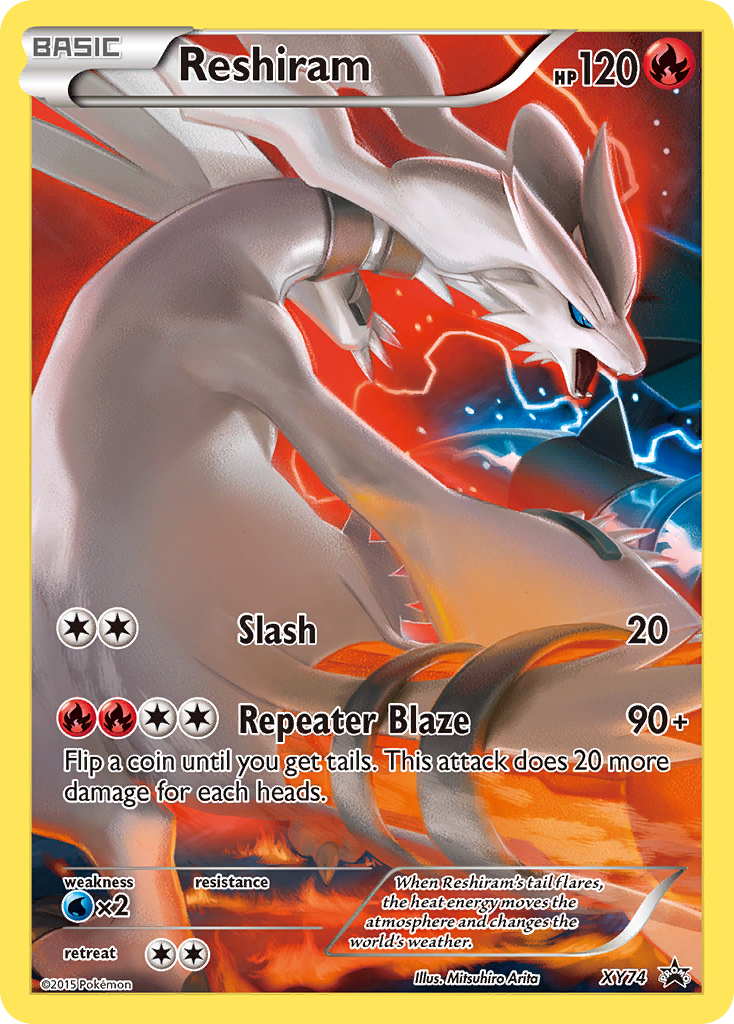 Reshiram (XY74) [XY: Black Star Promos] | Jack's On Queen