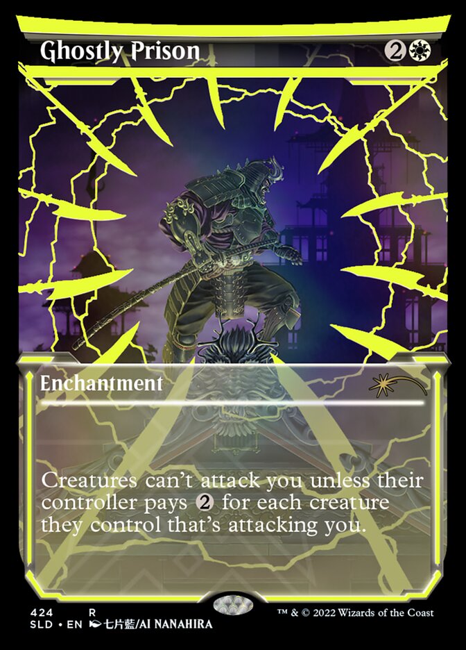 Ghostly Prison (Neon Ink Yellow) [Secret Lair Drop Series] | Jack's On Queen