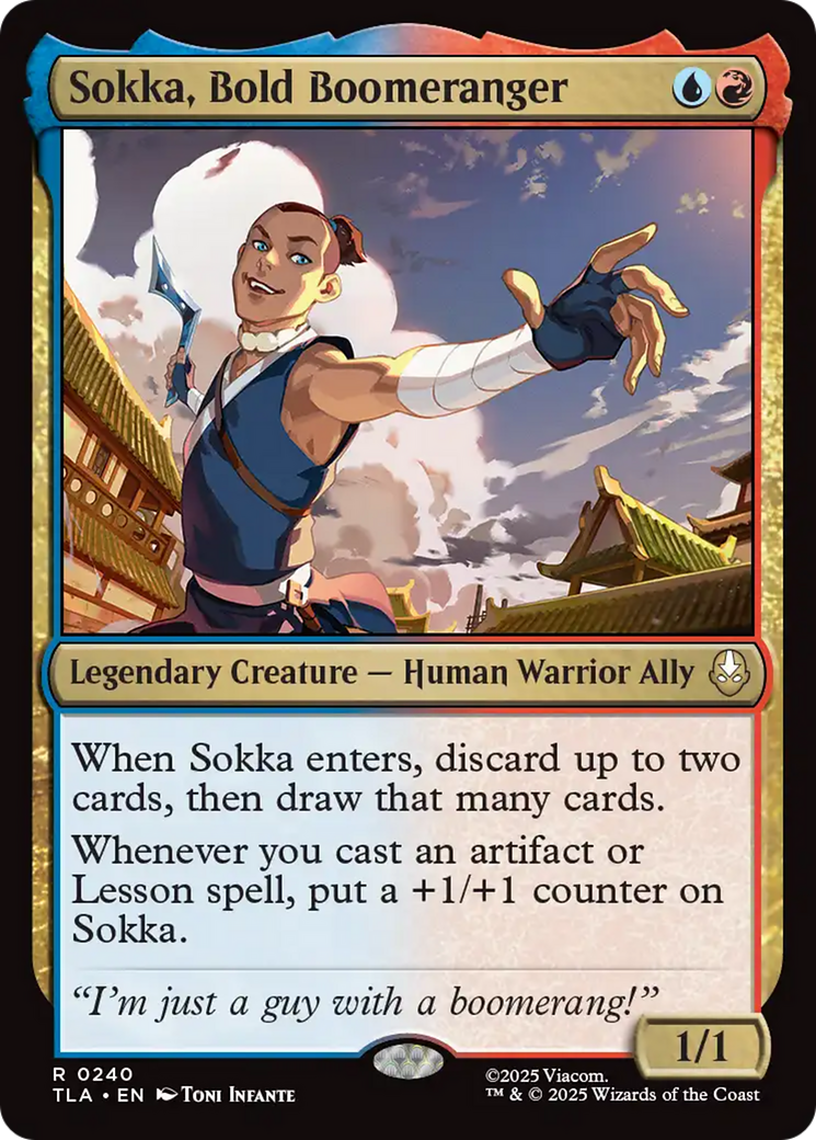 Sokka, Bold Boomeranger [Avatar: The Last Airbender] | Jack's On Queen