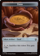 Food (0020) // Ally (0007) Double-Sided Token [Avatar: The Last Airbender Tokens] | Jack's On Queen