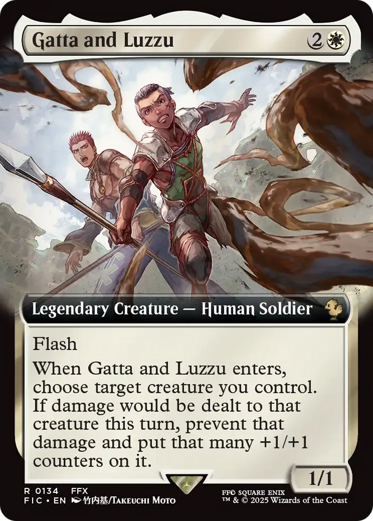 Gatta and Luzzu (Extended Art) [FINAL FANTASY Commander] | Jack's On Queen