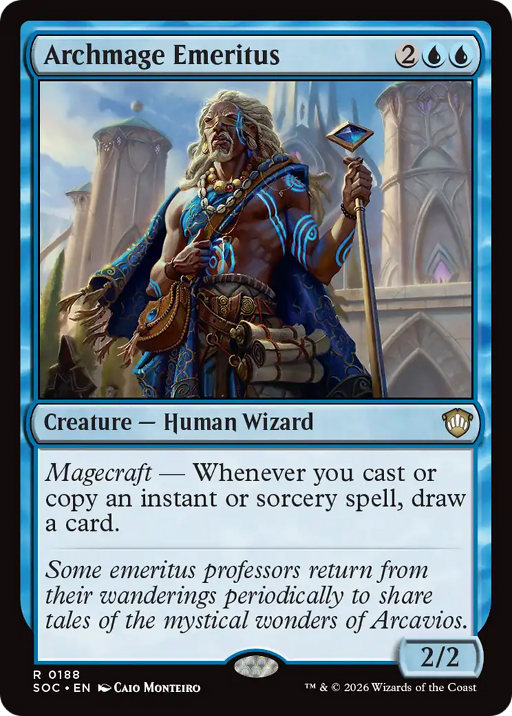Archmage Emeritus [Secrets of Strixhaven Commander] | Jack's On Queen