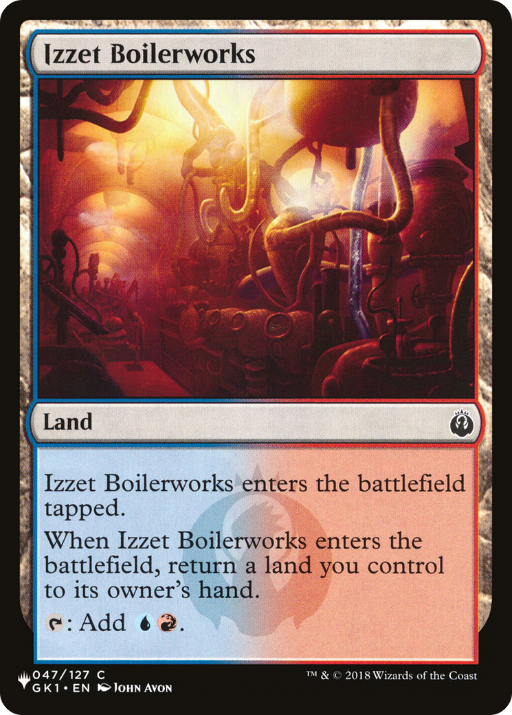 Izzet Boilerworks (GK1) [The List] | Jack's On Queen