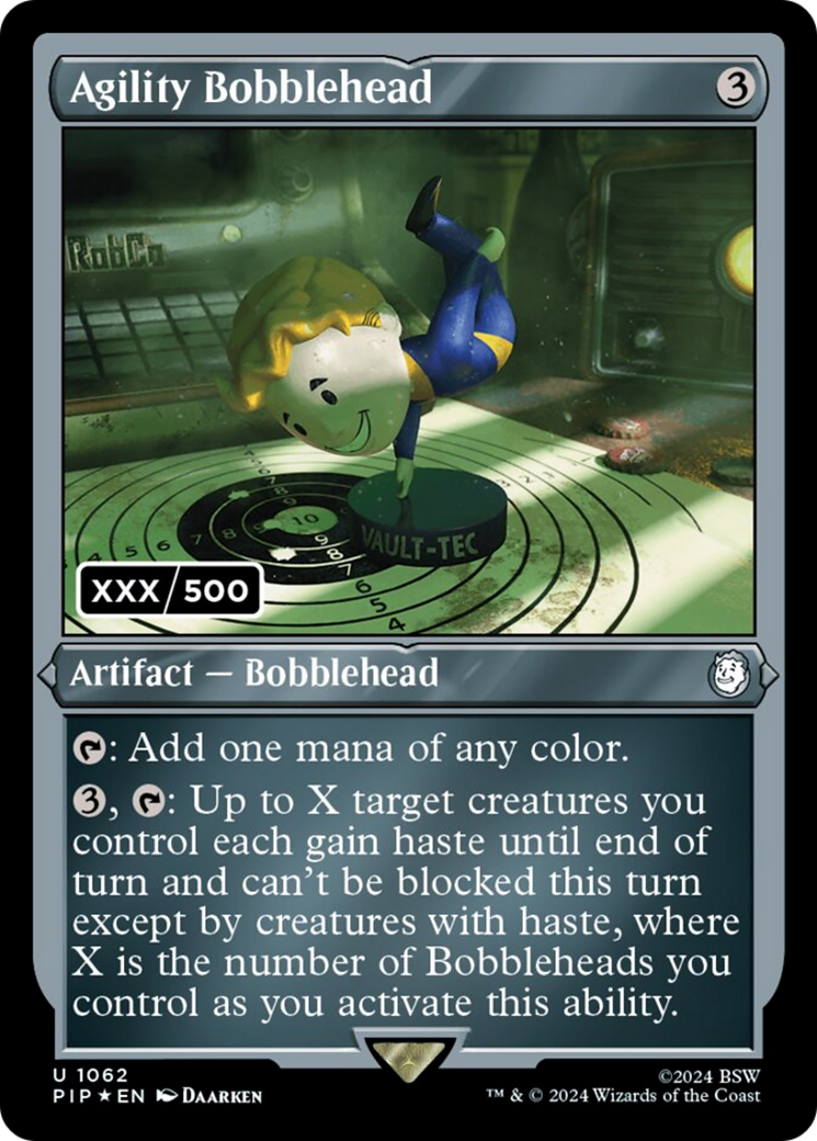 Agility Bobblehead (Serial Numbered) [Fallout] | Jack's On Queen