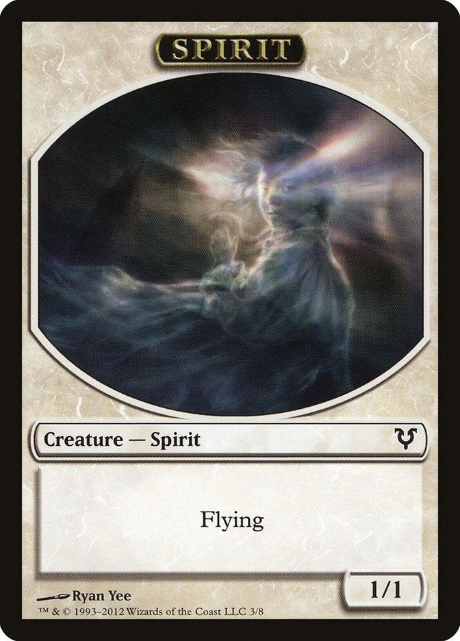 Spirit Token (3/8) [Avacyn Restored Tokens] | Jack's On Queen