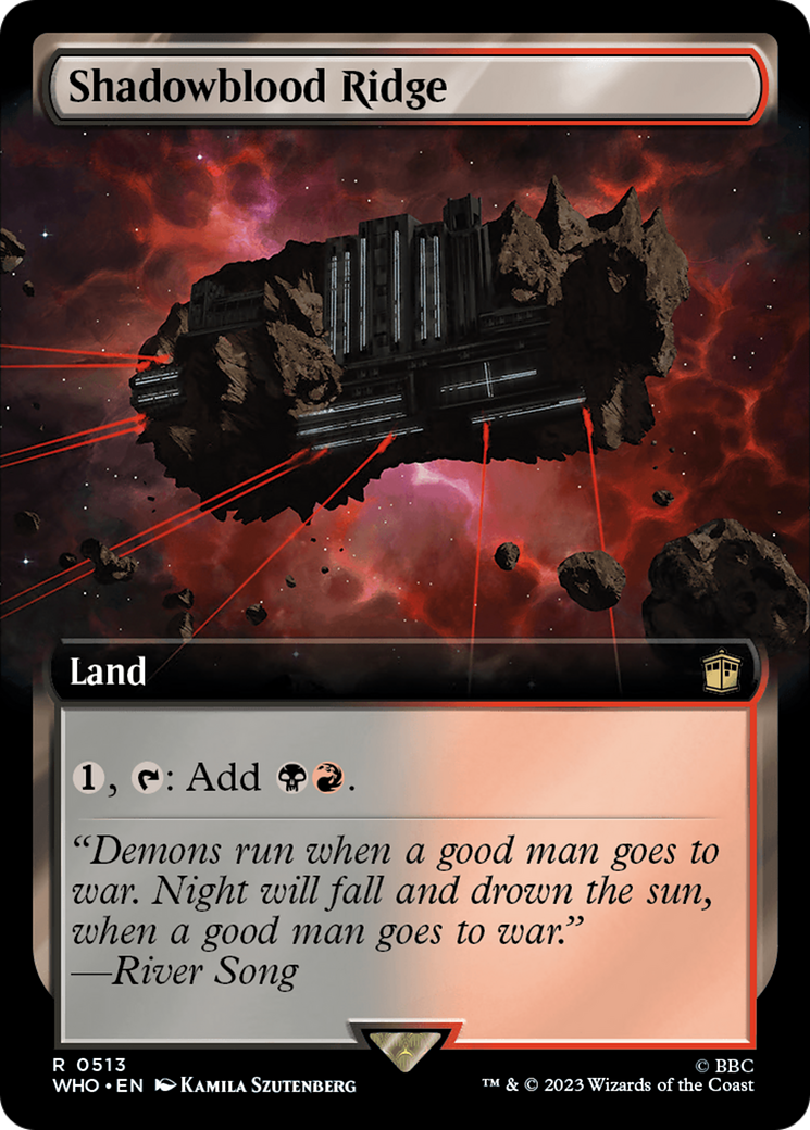 Shadowblood Ridge (Extended Art) [Doctor Who] | Jack's On Queen