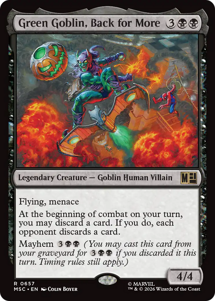 Green Goblin, Back for More [Marvel Super Heroes Commander] | Jack's On Queen