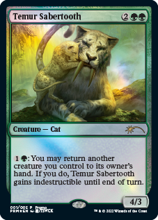 Temur Sabertooth [Year of the Tiger 2022] | Jack's On Queen