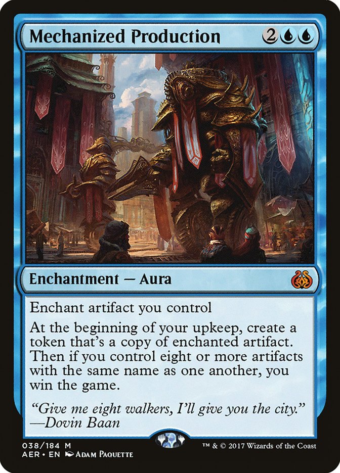 Mechanized Production [Aether Revolt] | Jack's On Queen