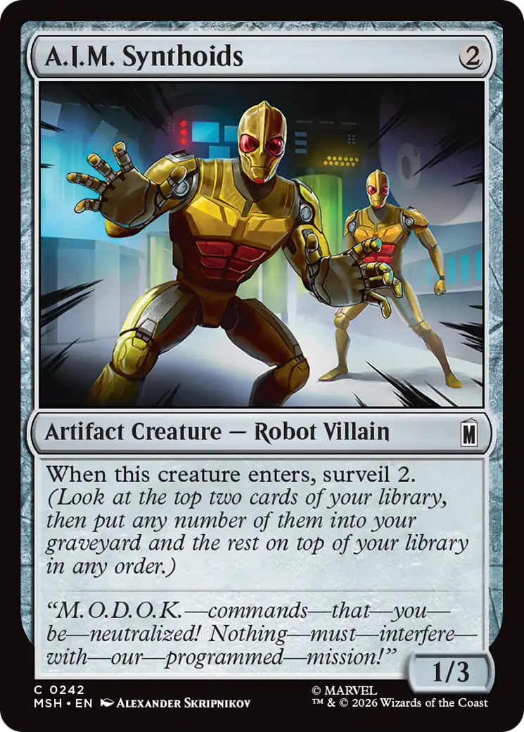 A.I.M. Synthoids [Marvel Super Heroes] | Jack's On Queen