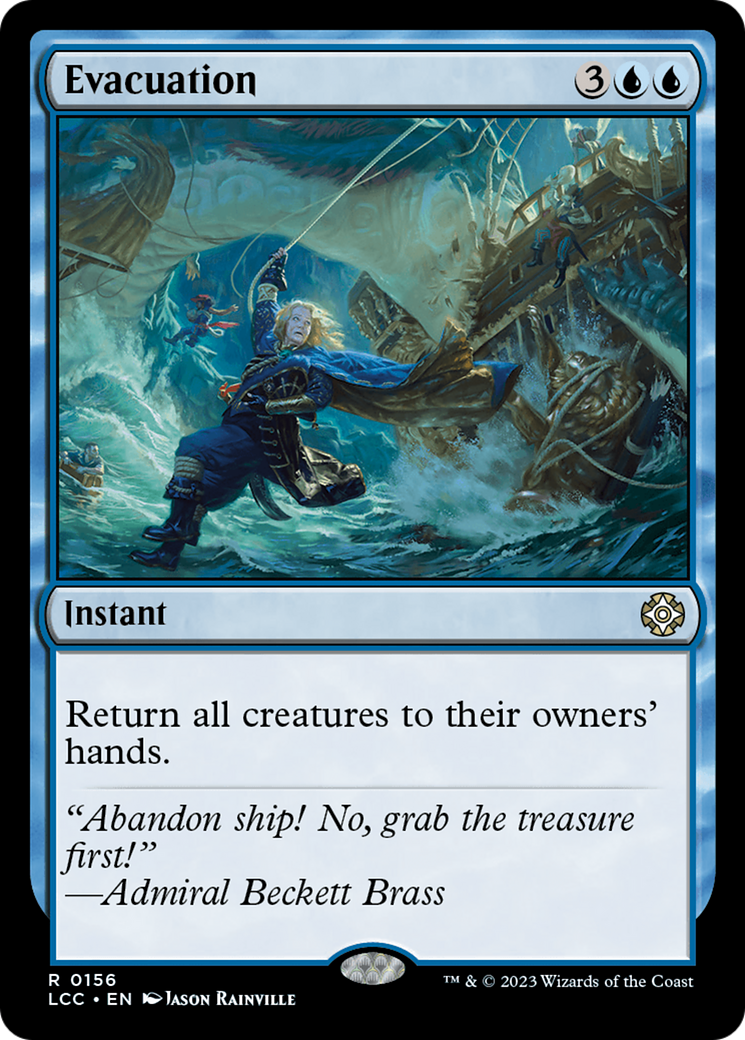 Evacuation [The Lost Caverns of Ixalan Commander] | Jack's On Queen