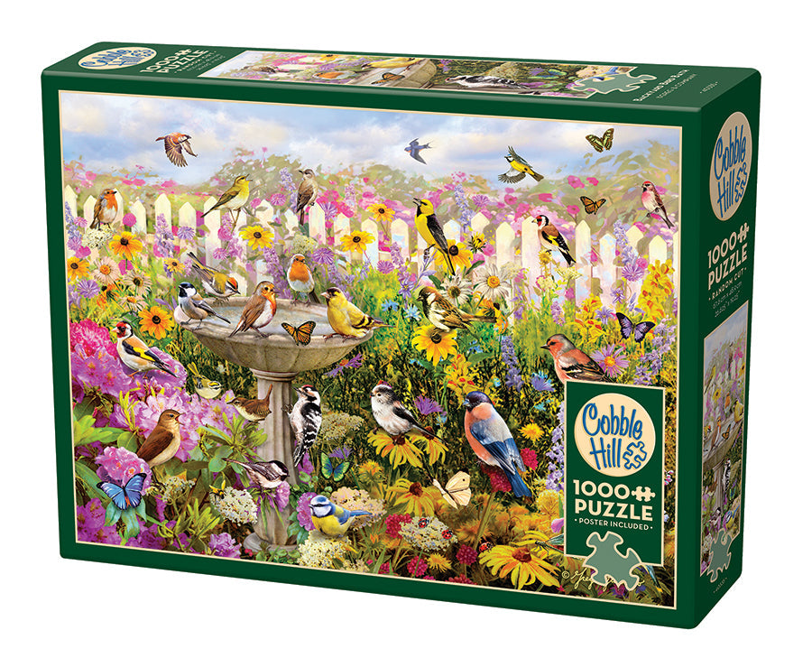 Backyard Bird Bath |1000 Piece | Jack's On Queen