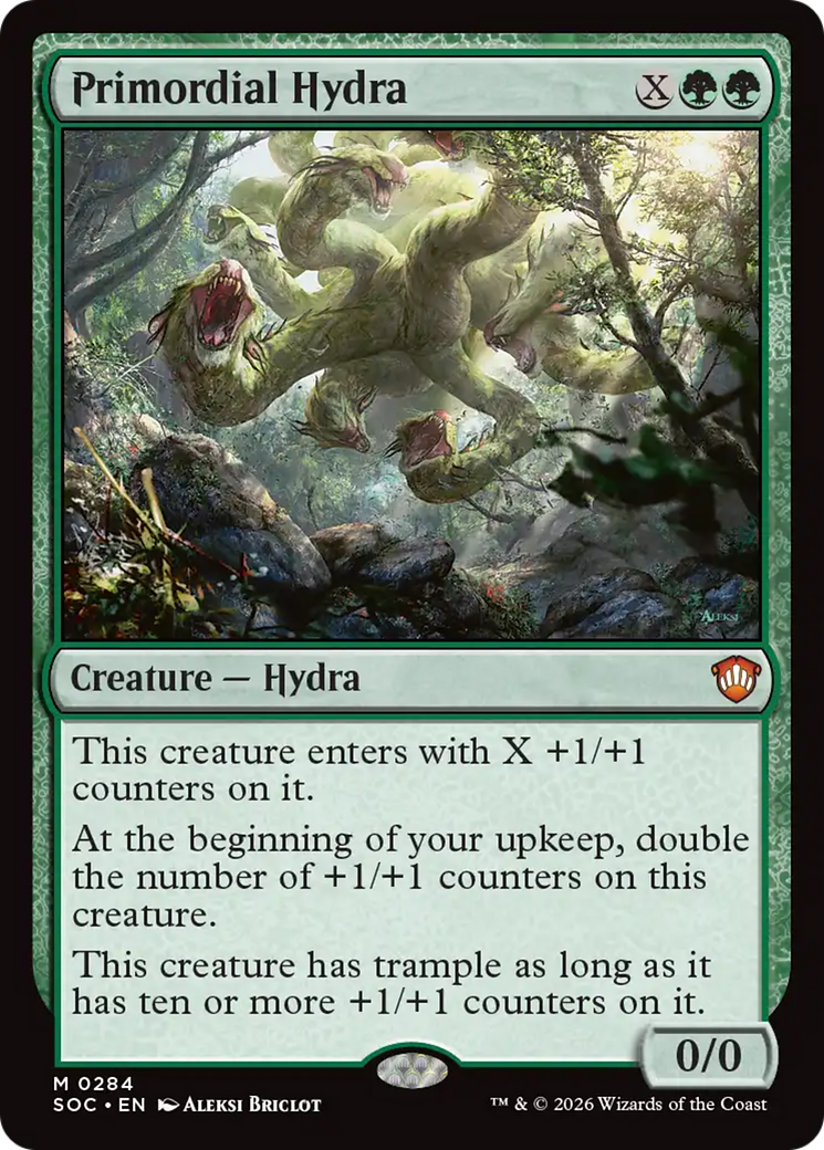 Primordial Hydra [Secrets of Strixhaven Commander] | Jack's On Queen