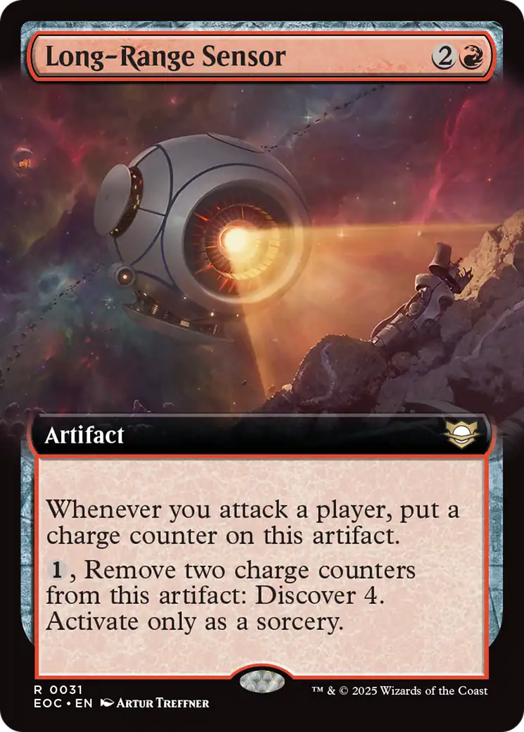 Long-Range Sensor (Extended Art) [Edge of Eternities Commander] | Jack's On Queen