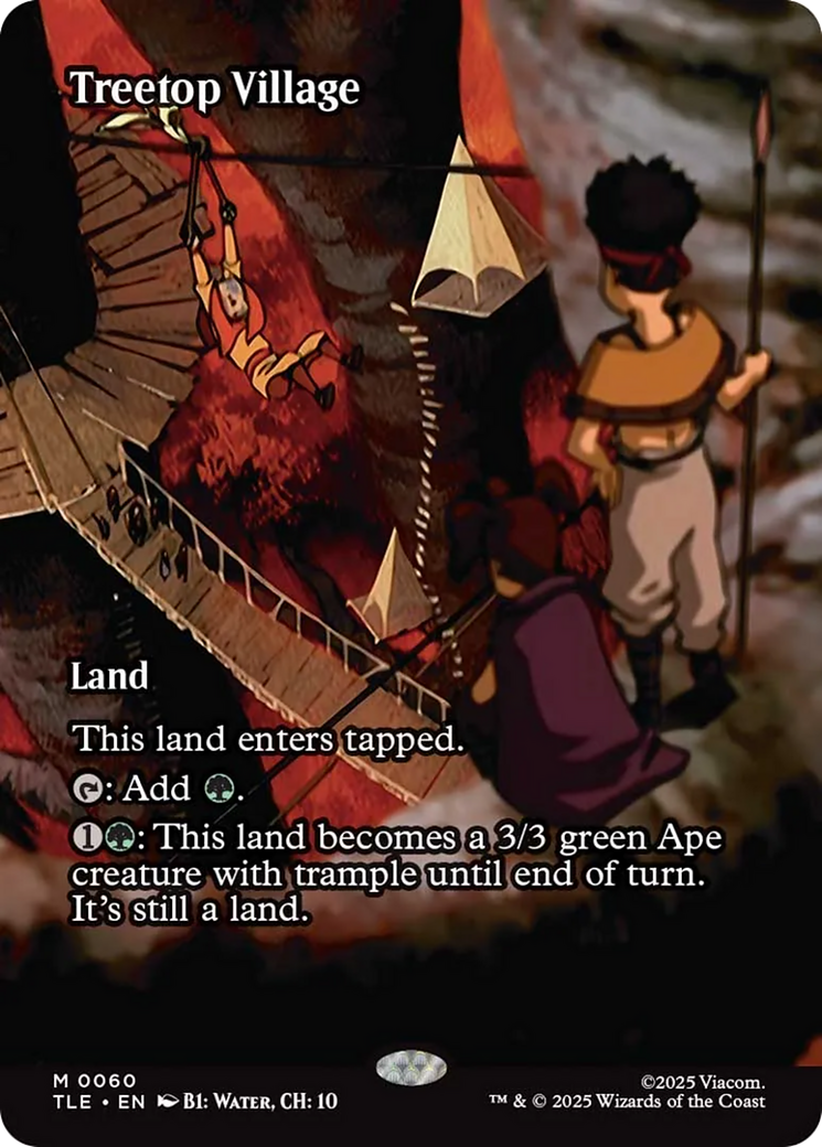 Treetop Village (Borderless) [Avatar: The Last Airbender: Eternal-Legal] | Jack's On Queen