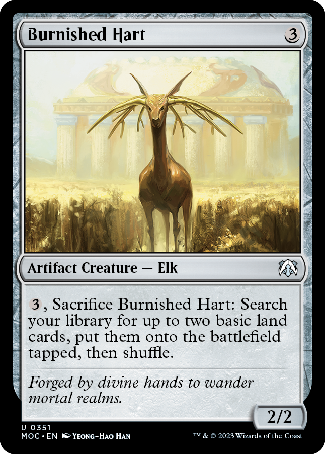 Burnished Hart [March of the Machine Commander] | Jack's On Queen