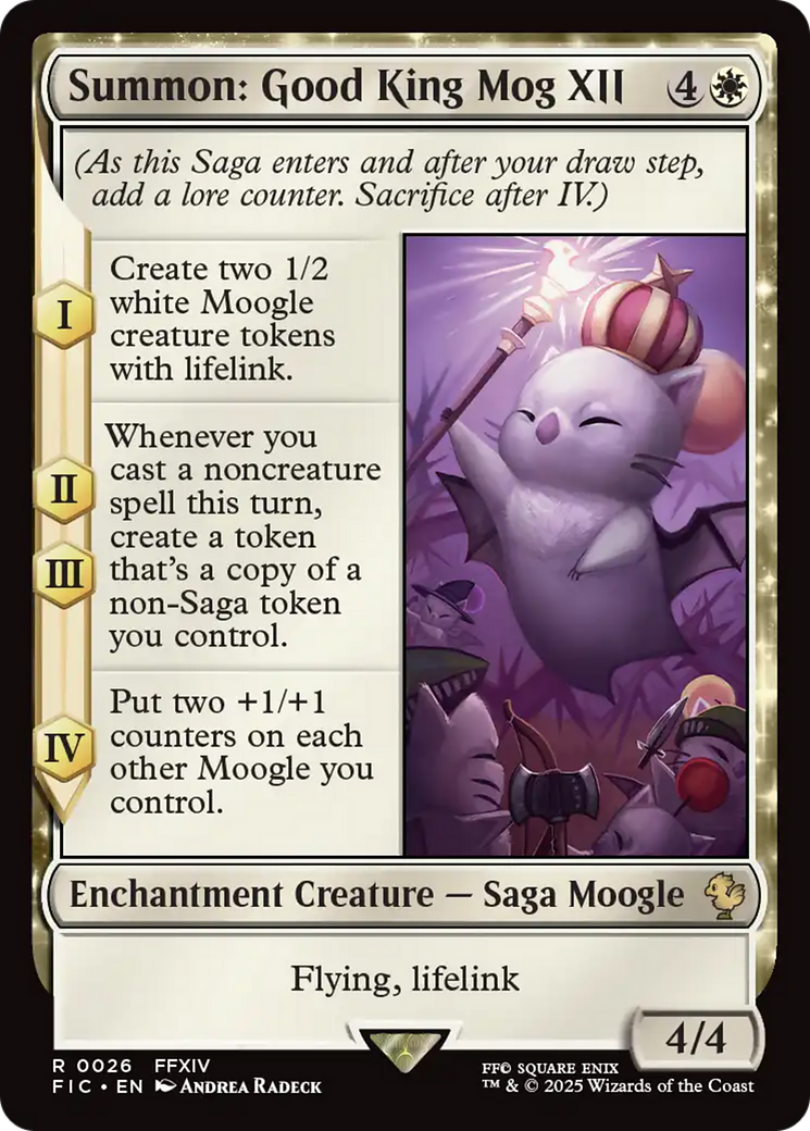 Summon: Good King Mog XII [FINAL FANTASY Commander] | Jack's On Queen