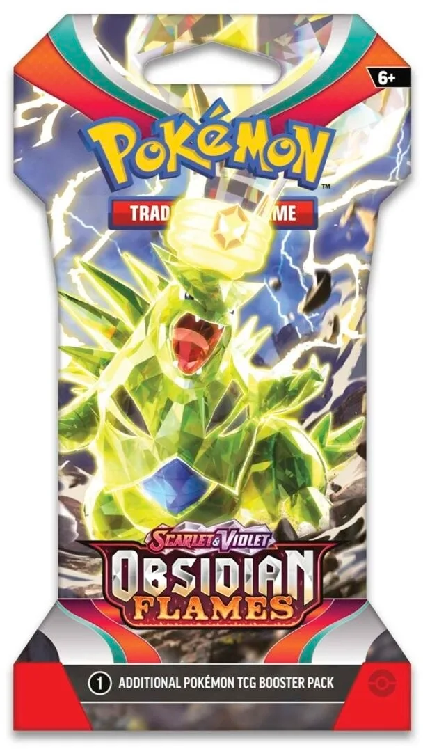 Scarlet & Violet: Obsidian Flames - Sleeved Booster Pack | Jack's On Queen