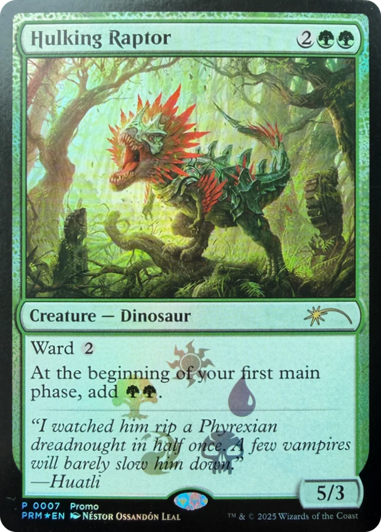 Hulking Raptor [Media Promos] | Jack's On Queen