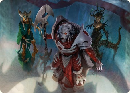Norn's Decree Art Card [Phyrexia: All Will Be One Art Series] | Jack's On Queen