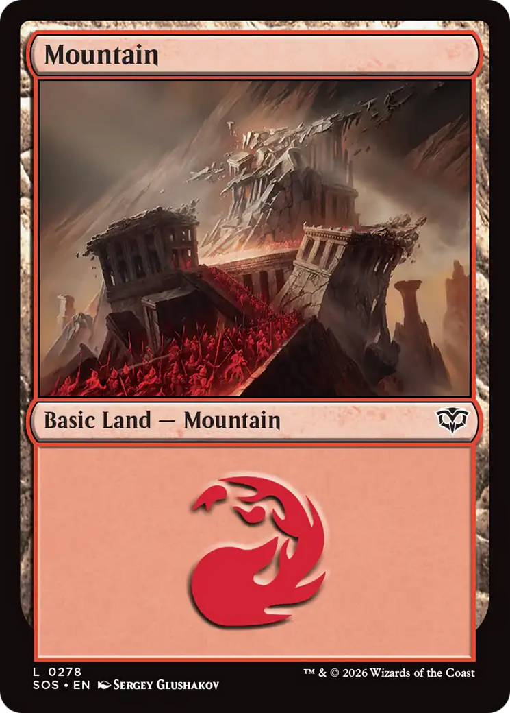 Mountain (0278) [Secrets of Strixhaven] | Jack's On Queen