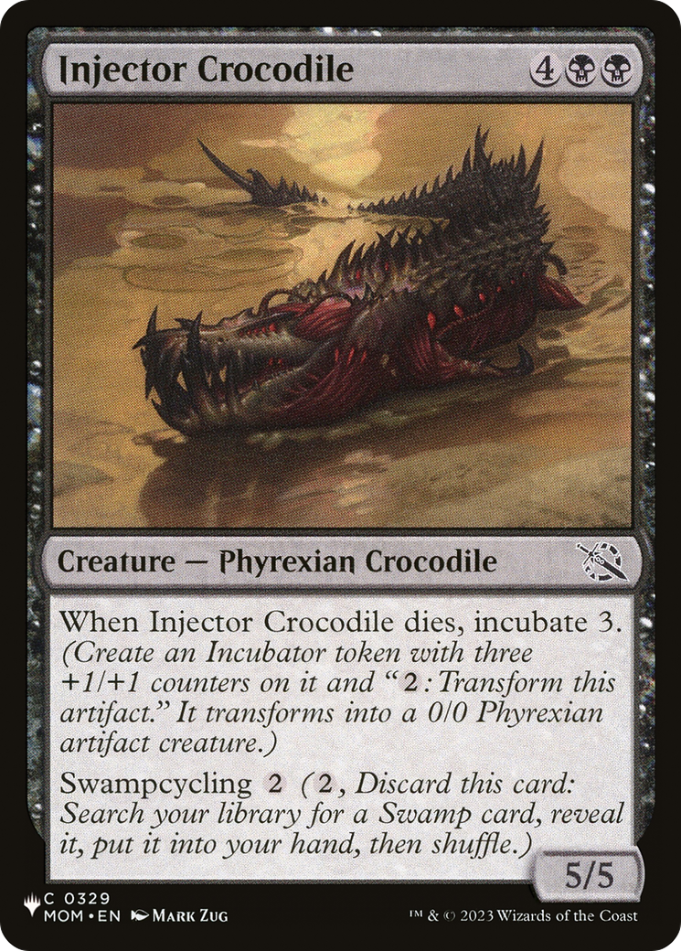Injector Crocodile [The List] | Jack's On Queen