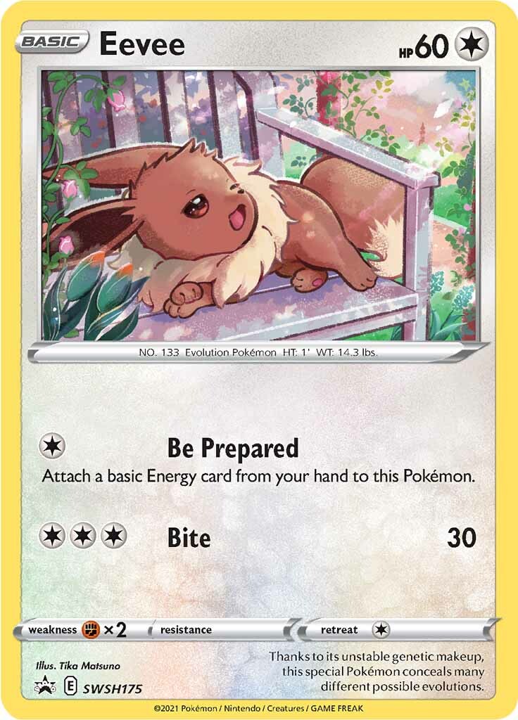 Eevee (SWSH175) [Sword & Shield: Black Star Promos] | Jack's On Queen