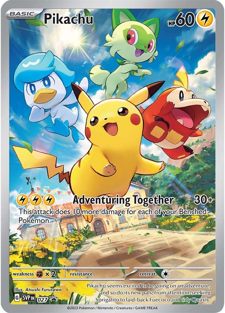 Pikachu (027) [Scarlet & Violet: Black Star Promos] | Jack's On Queen