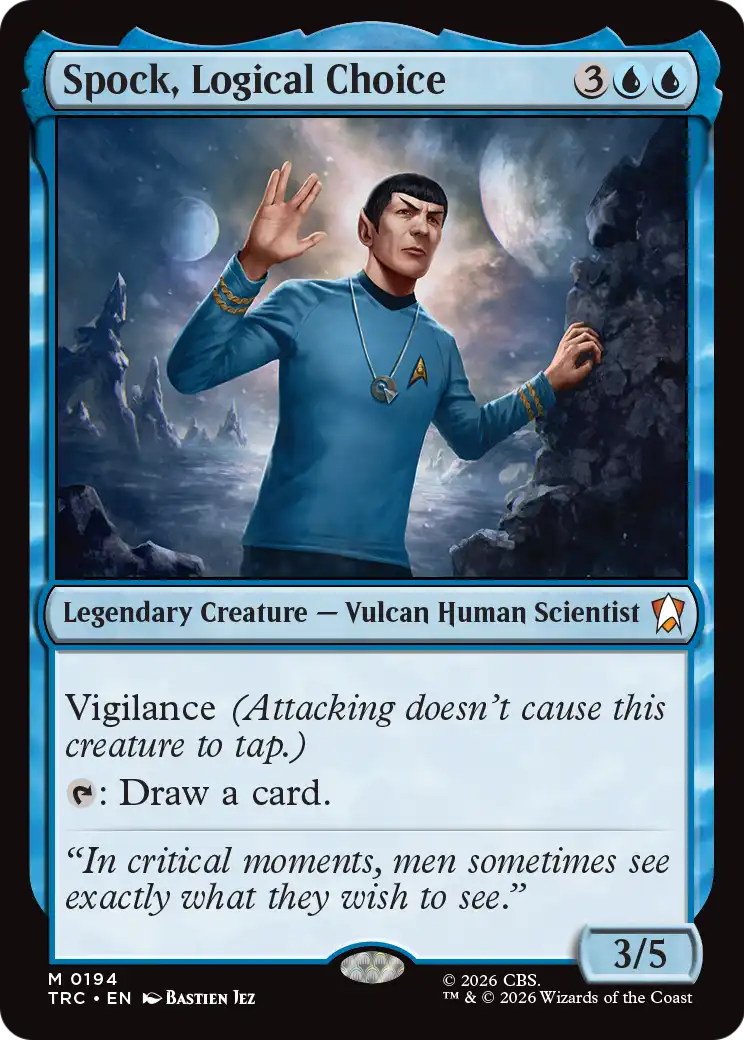 Spock, Logical Choice [Star Trek Commander] | Jack's On Queen