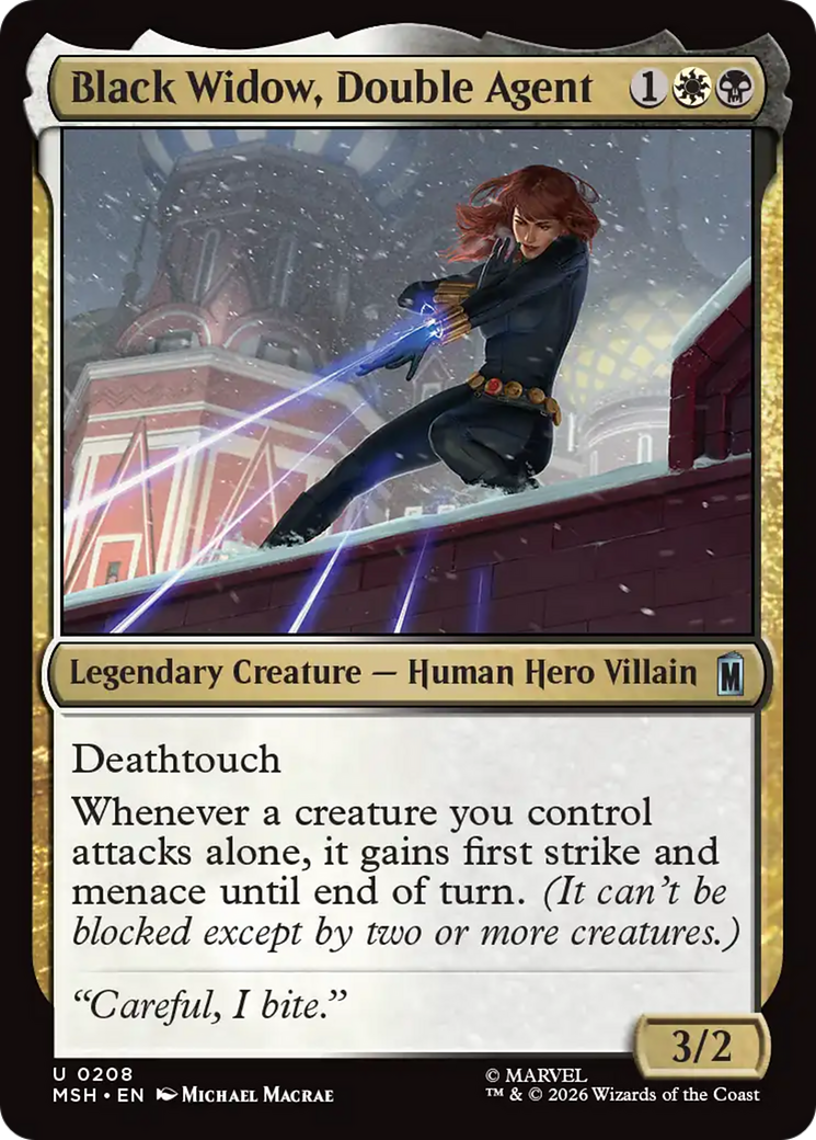 Black Widow, Double Agent [Marvel Super Heroes] | Jack's On Queen