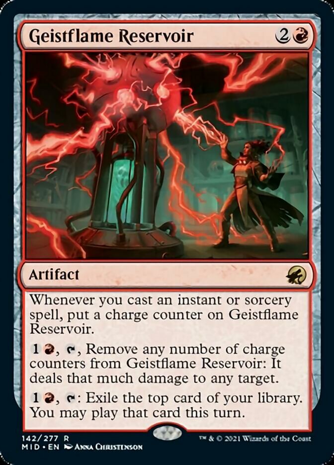 Geistflame Reservoir [Innistrad: Midnight Hunt] | Jack's On Queen