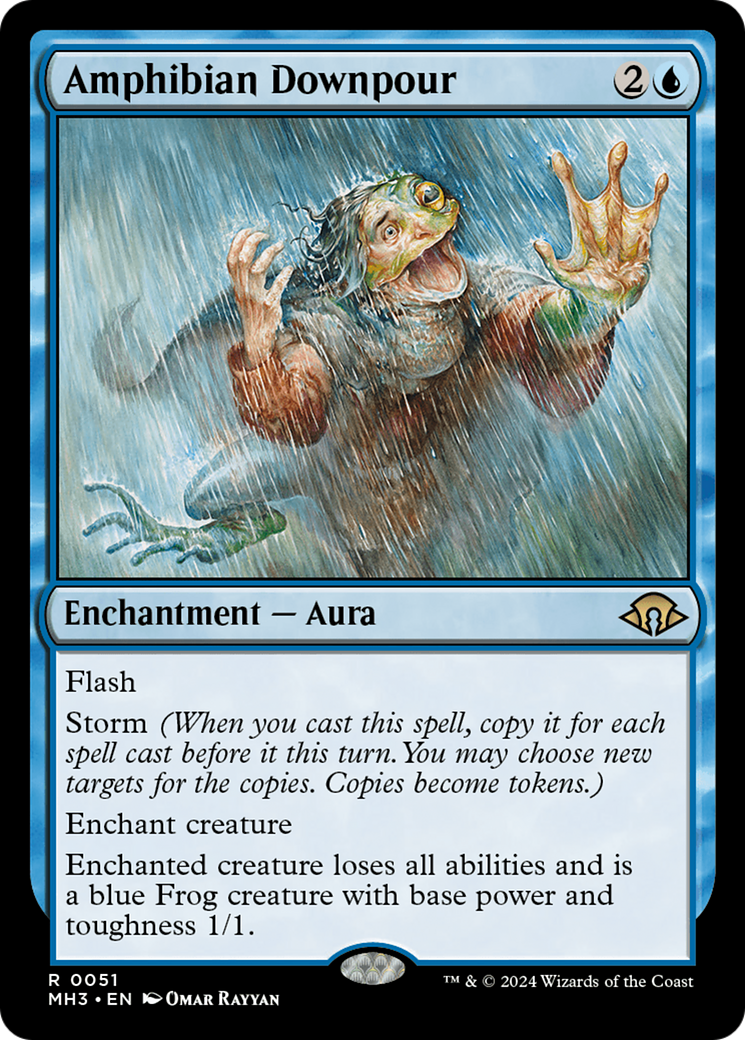 Amphibian Downpour [Modern Horizons 3] | Jack's On Queen