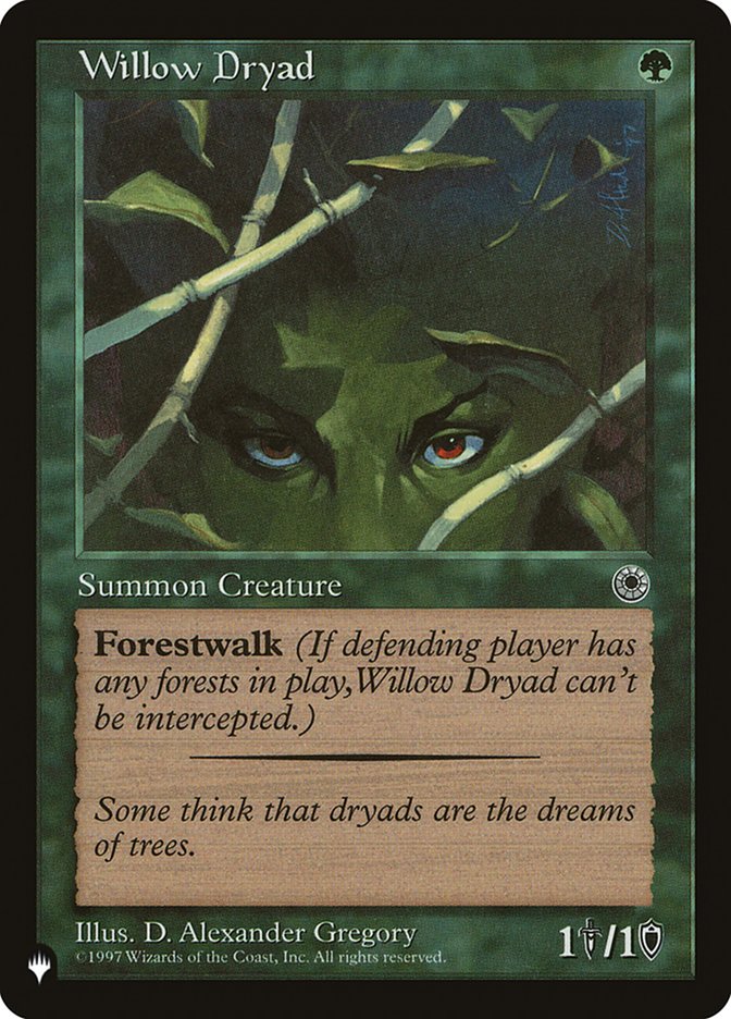 Willow Dryad [The List] | Jack's On Queen