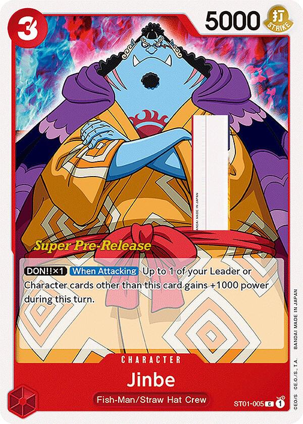 Jinbe (ST01-005) [Super Pre-Release Starter Deck 1: Straw Hat Crew] | Jack's On Queen