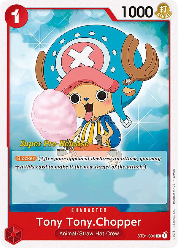 Tony Tony.Chopper (ST01-006) [Super Pre-Release Starter Deck 1: Straw Hat Crew] | Jack's On Queen