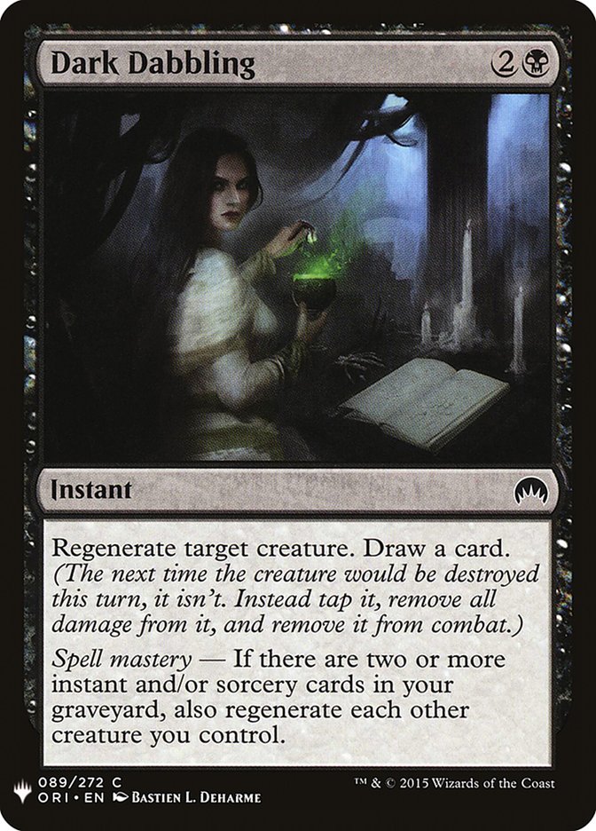 Dark Dabbling [Mystery Booster] | Jack's On Queen