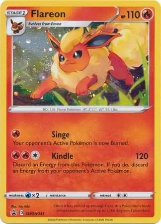 Flareon (SWSH041) [Sword & Shield: Black Star Promos] | Jack's On Queen