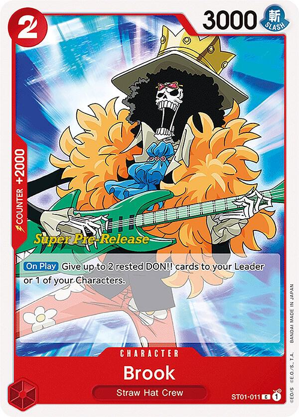 Brook (ST01-011) [Super Pre-Release Starter Deck 1: Straw Hat Crew] | Jack's On Queen