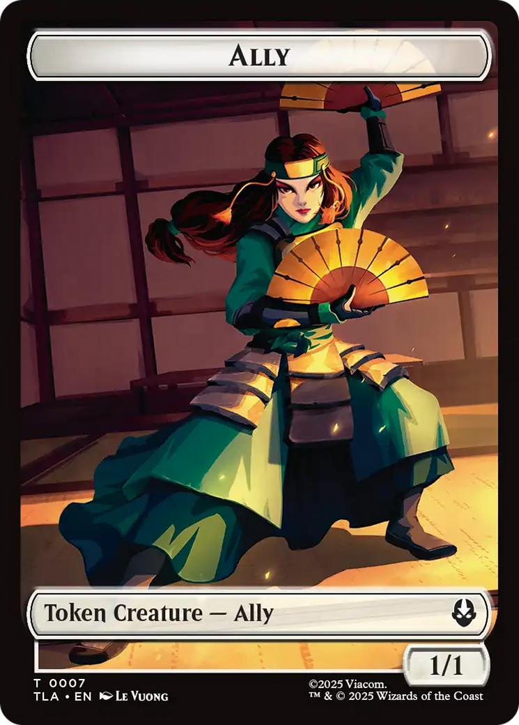 Food (0020) // Ally (0007) Double-Sided Token [Avatar: The Last Airbender Tokens] | Jack's On Queen
