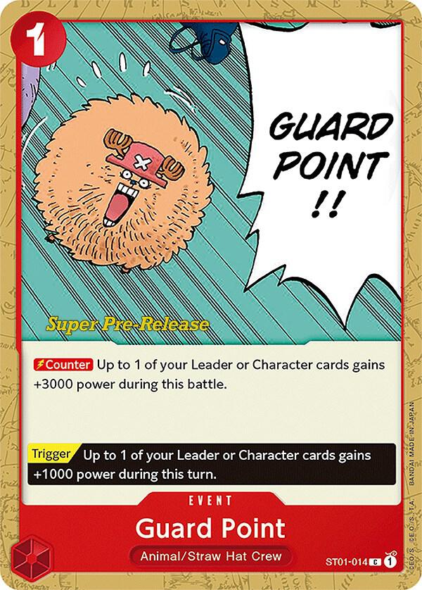 Guard Point (ST01-014) [Super Pre-Release Starter Deck 1: Straw Hat Crew] | Jack's On Queen
