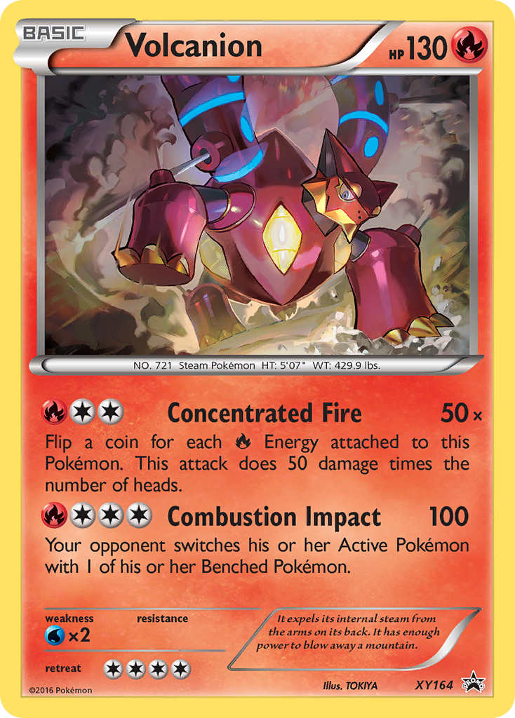 Volcanion (XY164) [XY: Black Star Promos] | Jack's On Queen