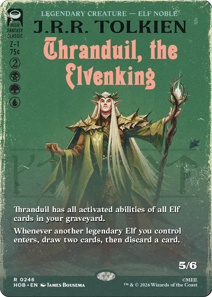 Thranduil, the Elvenking (Borderless) [The Hobbit] | Jack's On Queen