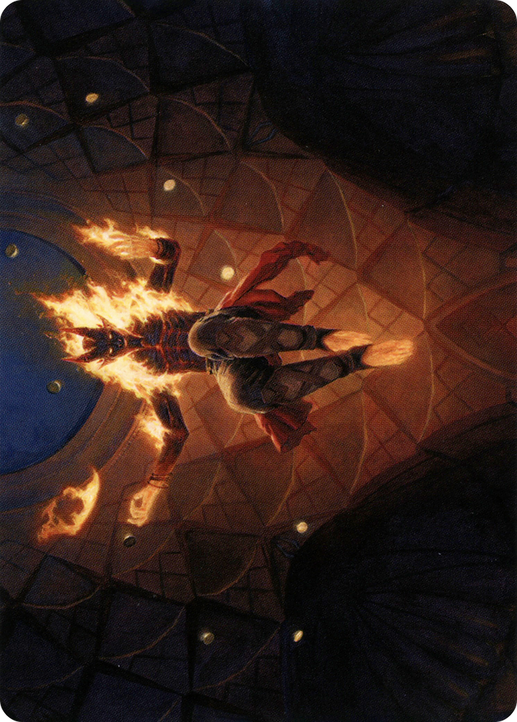 Yusri, Fortune's Flame Art Card [Modern Horizons 2 Art Series] | Jack's On Queen