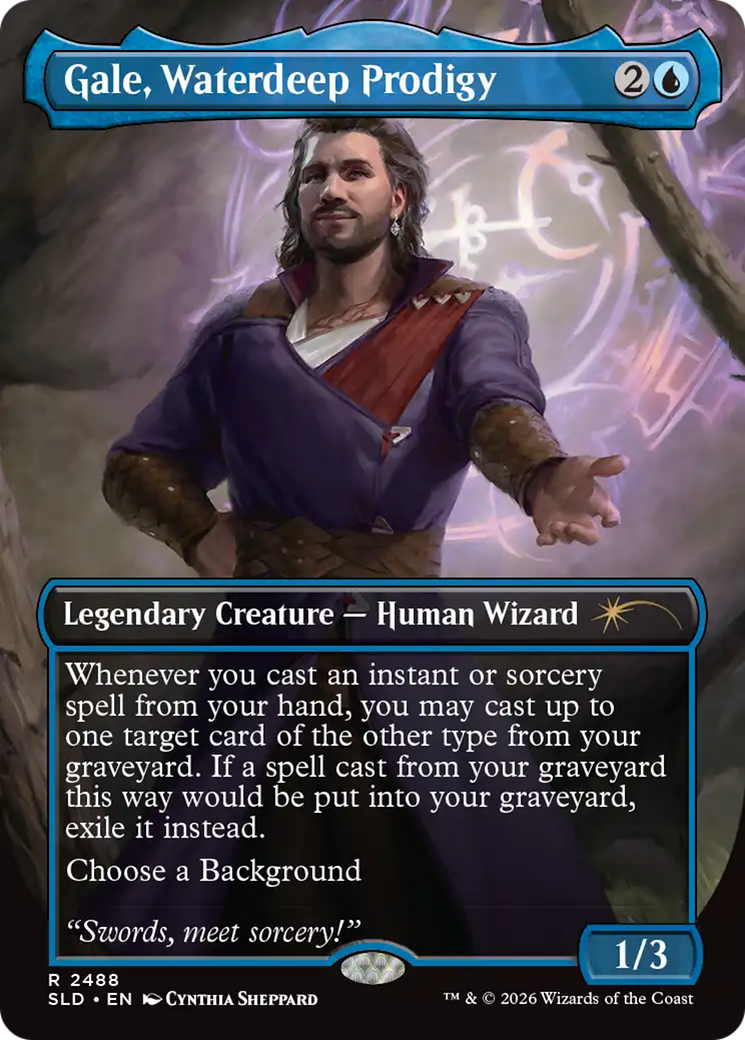Gale, Waterdeep Prodigy [Secret Lair Drop Series] | Jack's On Queen