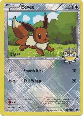 Eevee (84/108) (City Championship Staff) [League & Championship Cards] | Jack's On Queen