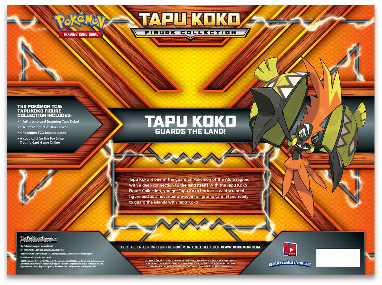 Figure Collection (Tapu Koko) | Jack's On Queen