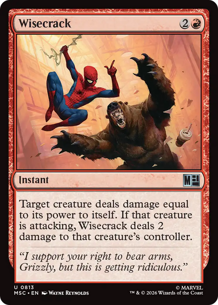 Wisecrack [Marvel Super Heroes Commander] | Jack's On Queen