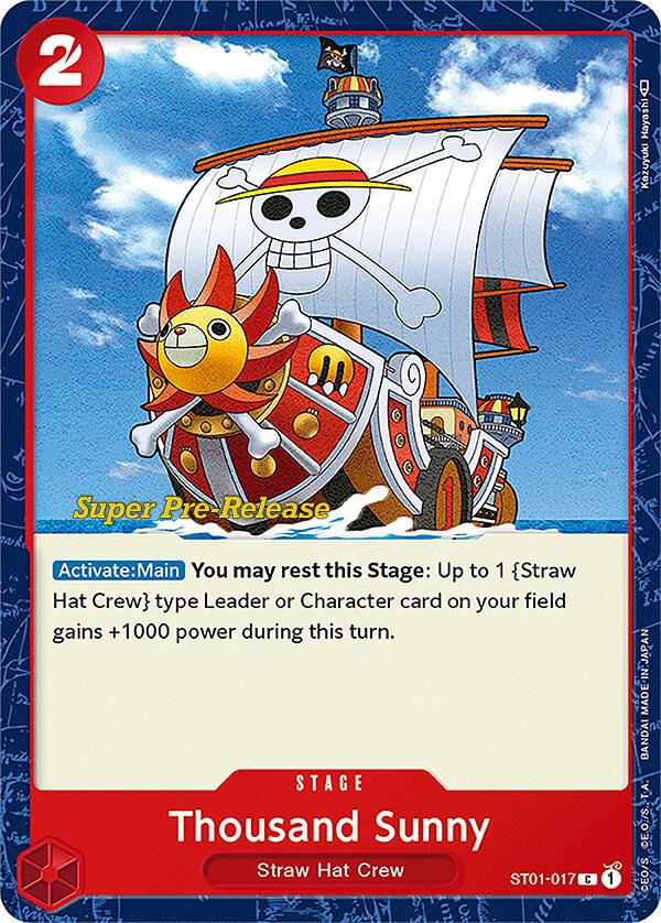 Thousand Sunny (ST01-017) [Super Pre-Release Starter Deck 1: Straw Hat Crew] | Jack's On Queen