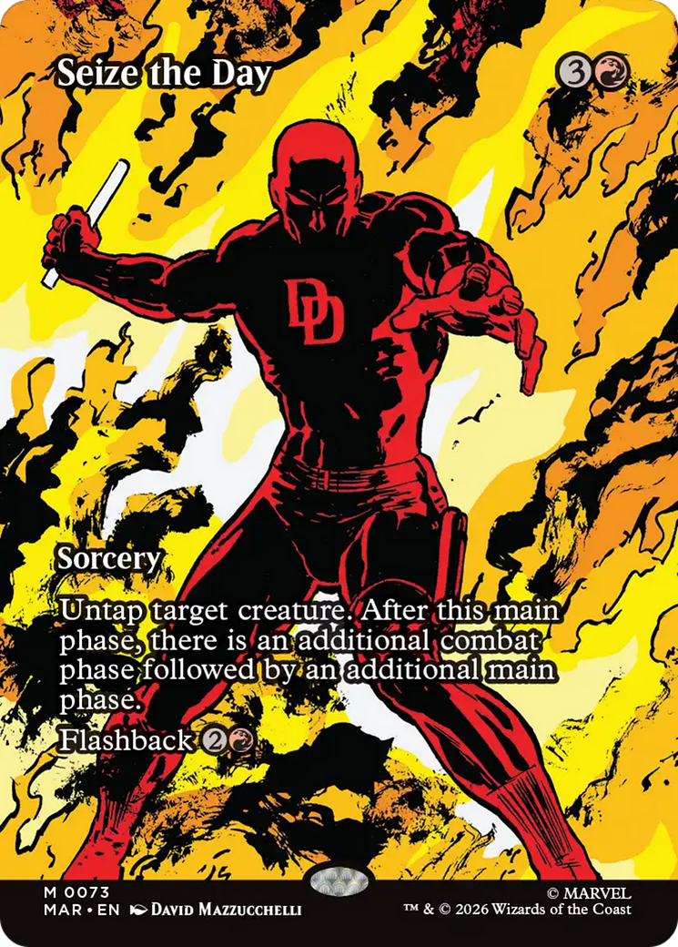 Seize the Day (Borderless) [Marvel Universe: Eternal-Legal] | Jack's On Queen
